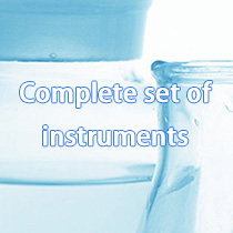 Complete set of instruments